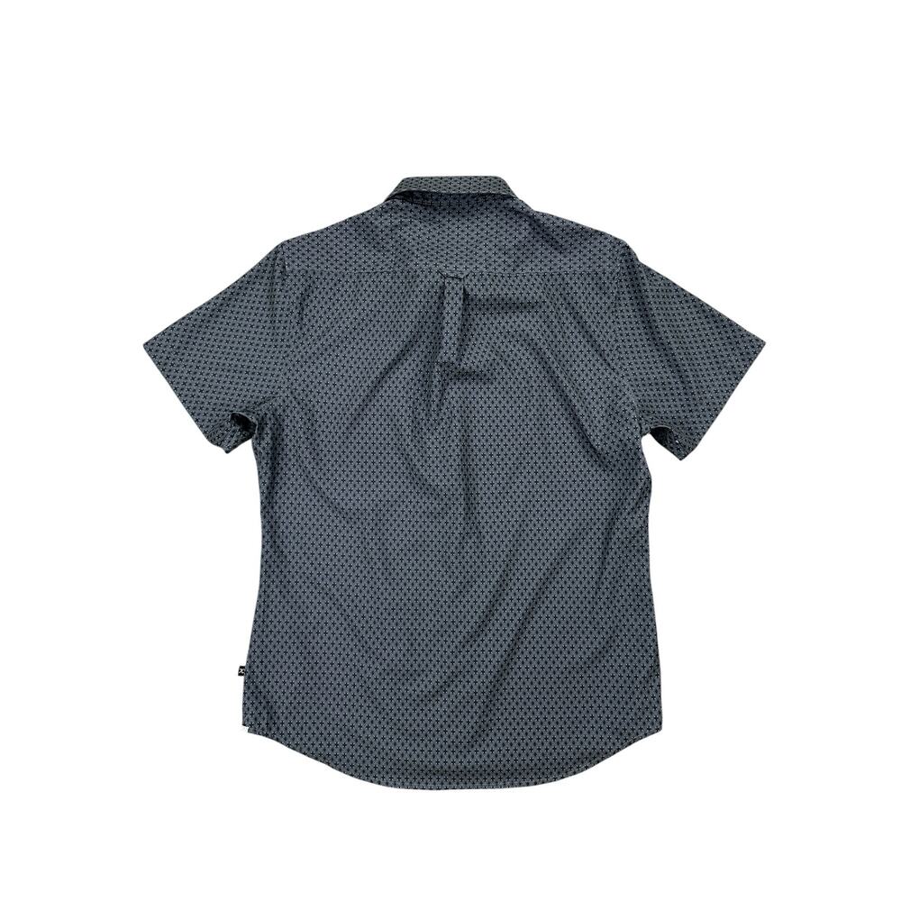 7 Diamonds Flawless 4 Way Stretch Woven Shirt Gray Charcoal — Medium - Picture 2 of 9